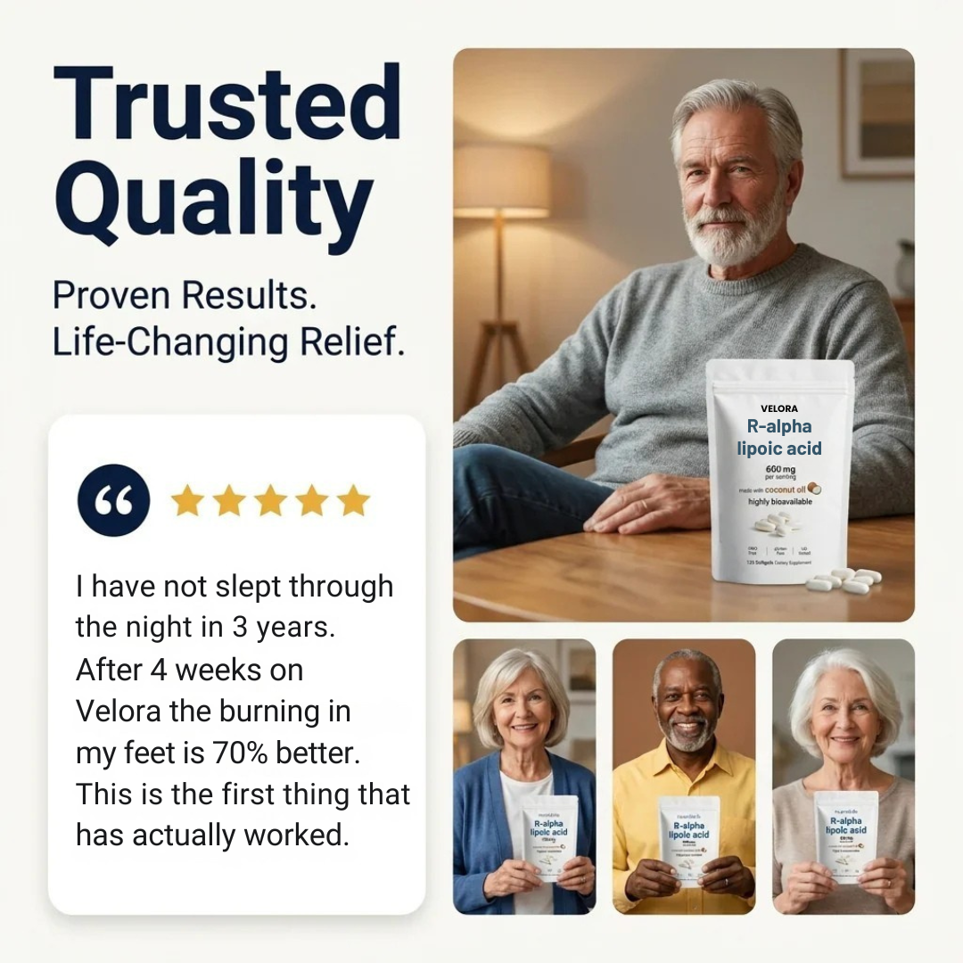R-Alpha Lipoic Acid — 600mg Pure R-Form Softgels