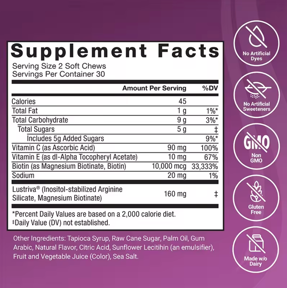 Velora® Hair Growth Gummies